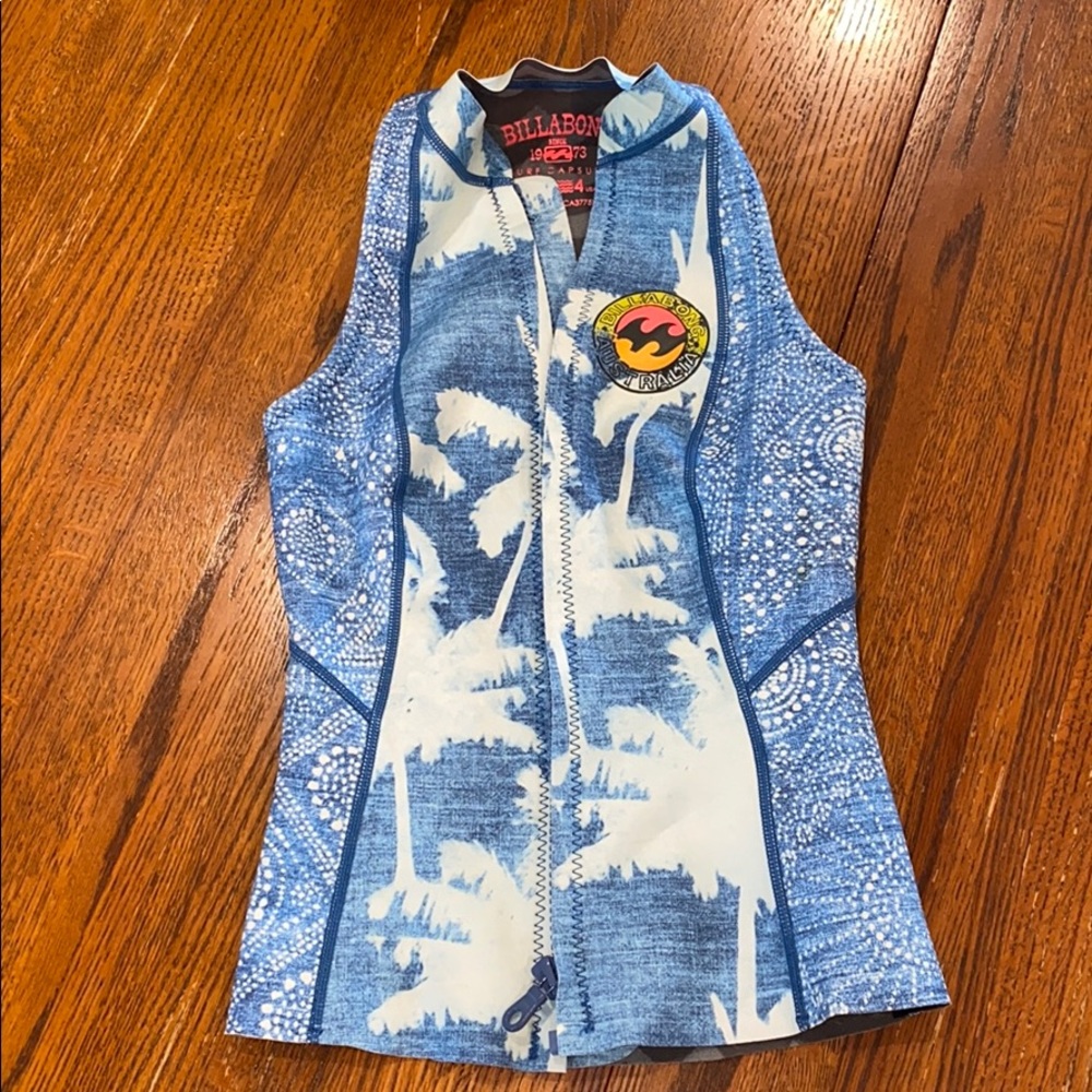 Billabong Zip Rash Guard